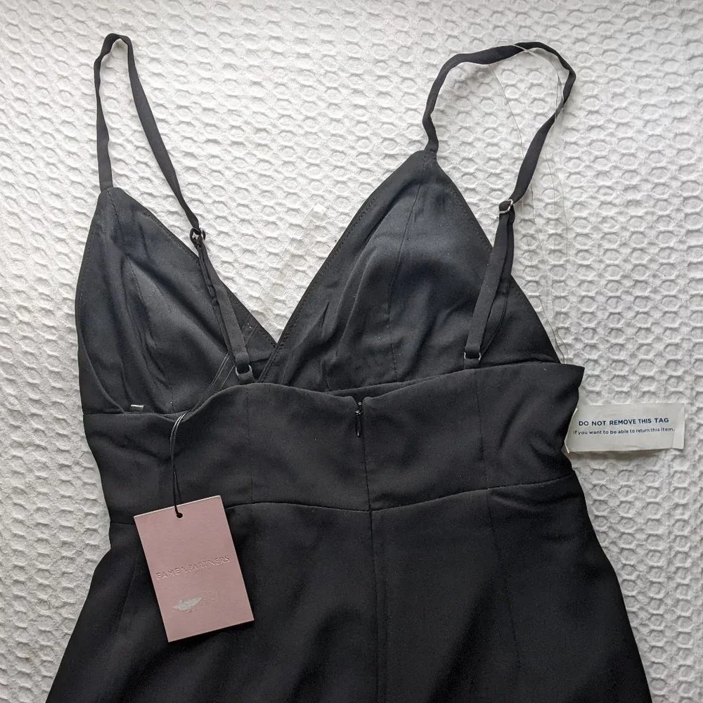Fame and Partners Jumpsuit in Black NWT - Picture 6 of 14